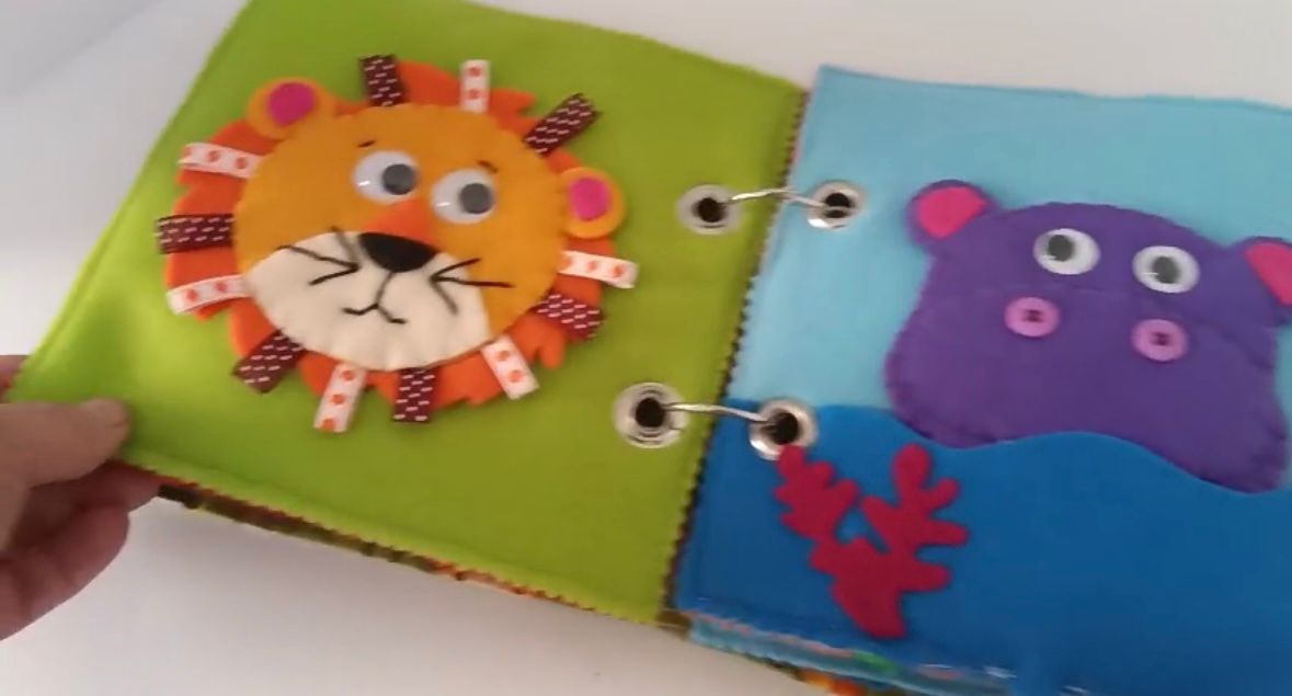 Extra quiet book page
